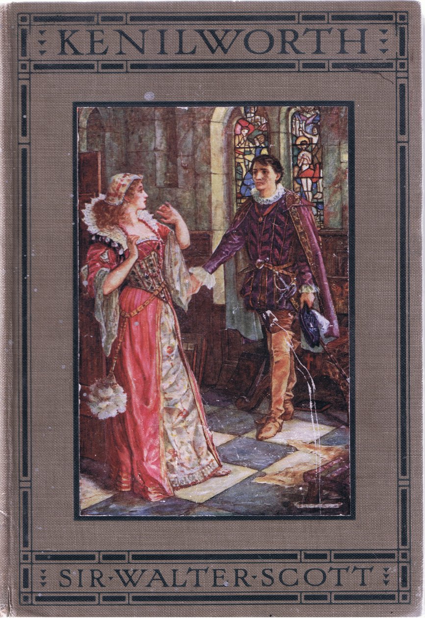 Capa, ilustração de Kenilworth, c.1910 de Henry Justice Ford