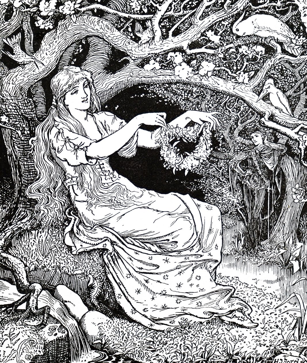 Princesa Narciso e Princesa Potentilla de Henry Justice Ford