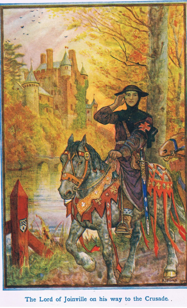 O Senhor de Joinvile a caminho das Cruzadas de Henry Justice Ford