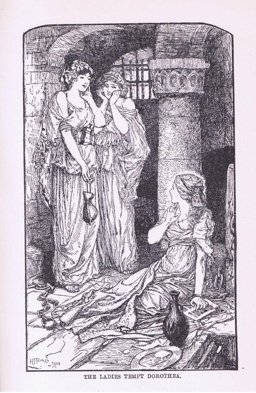 As senhoras tentam Dorethea, 1912 de Henry Justice Ford