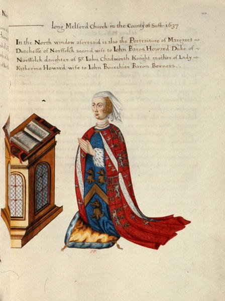 Margaret, 2ª esposa de John Howard Baron Howard, Duque de Norfolk de Henry Lilly