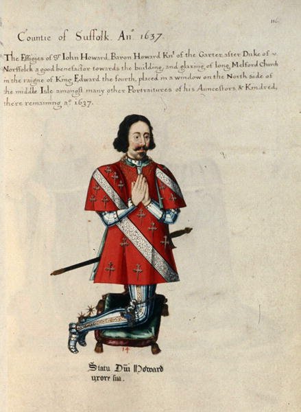 Sir John Howard Barão Howard Cavaleiro da Jarreteira de Henry Lilly