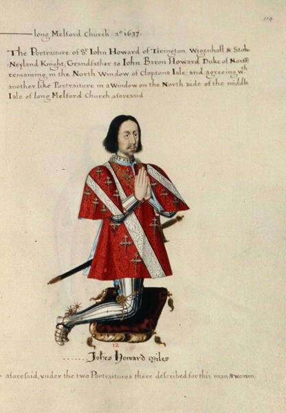 Sir John Howard de Tirington, Wigenhall e Stoke Nayland Knight de Henry Lilly