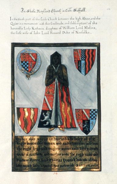 O latão da Senhora Katherine de Henry Lilly