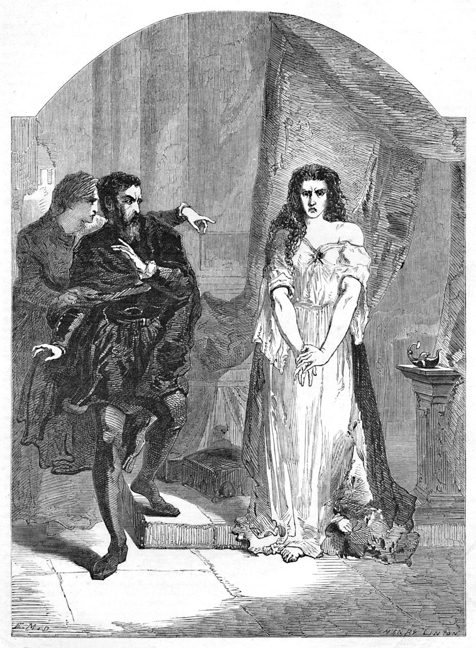 Macbeth Act V. Cena I, c1870 de Henry Linton