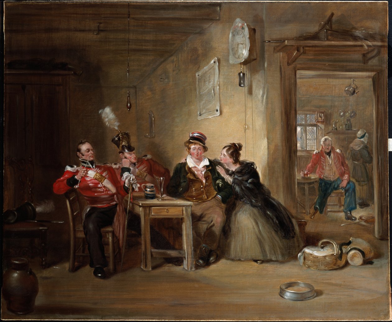 The Recruit, 1830 por volta de de Henry Liverseege