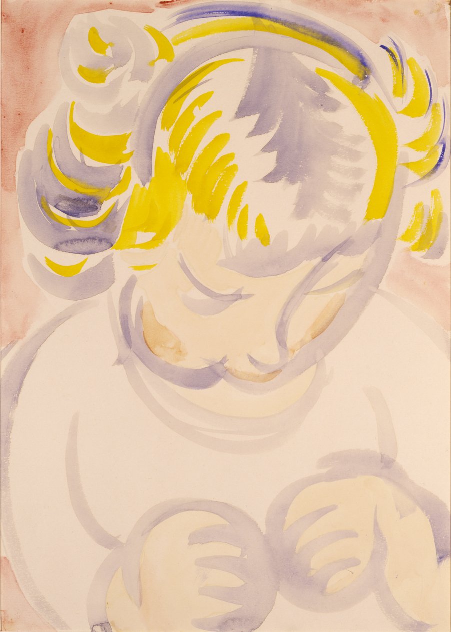 A Filha do Artista, c. 1916. de Henry Lyman Saÿen