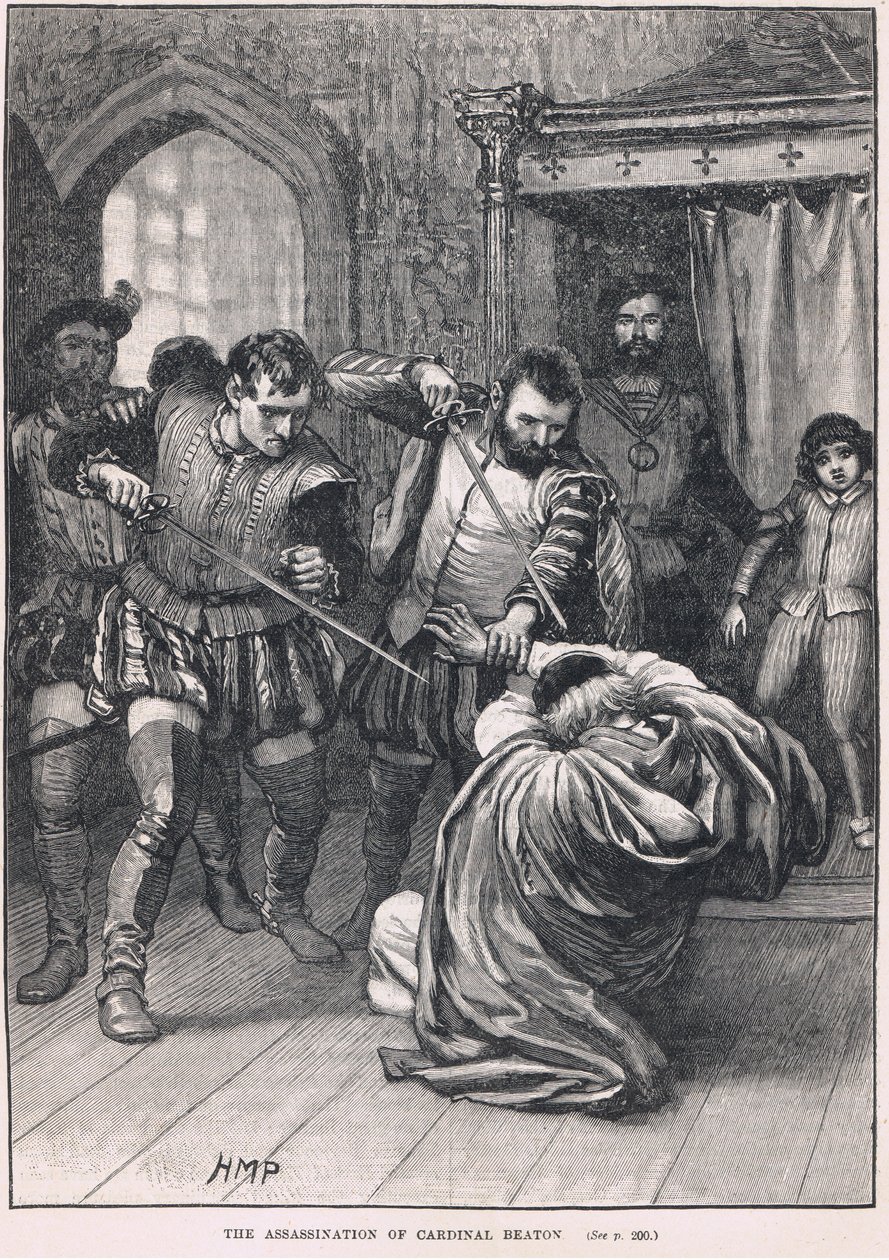 O assassinato do cardeal Beaton 1546 de Henry Marriott Paget