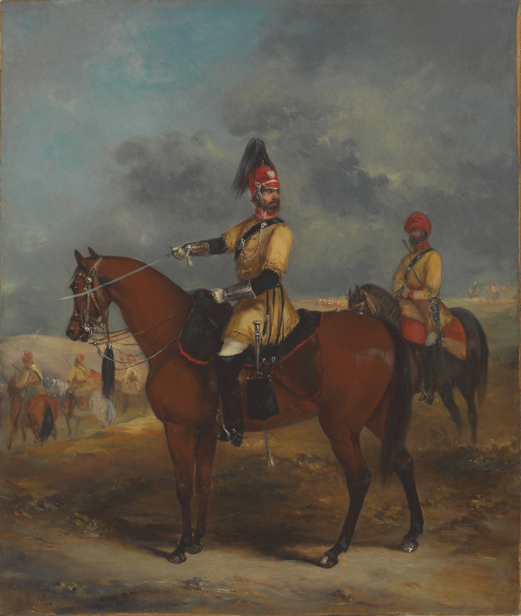 Oficial da 1ª Cavalaria Irregular de Bengala de Henry Martens