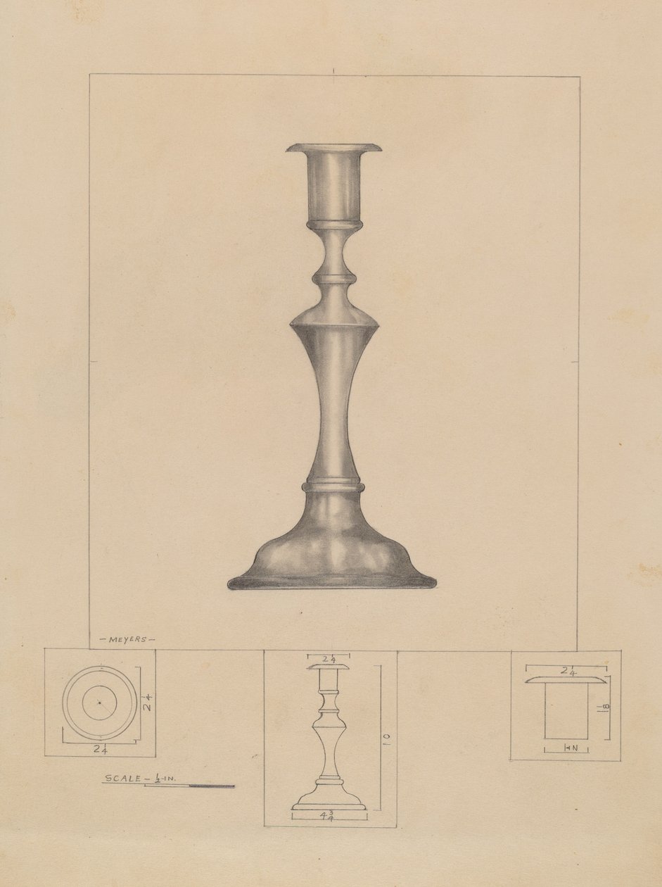 Castiçal de Henry Meyers