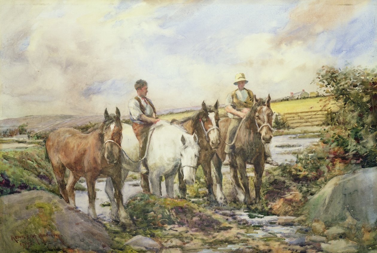 Rega dos cavalos de Henry Meynell Rheam