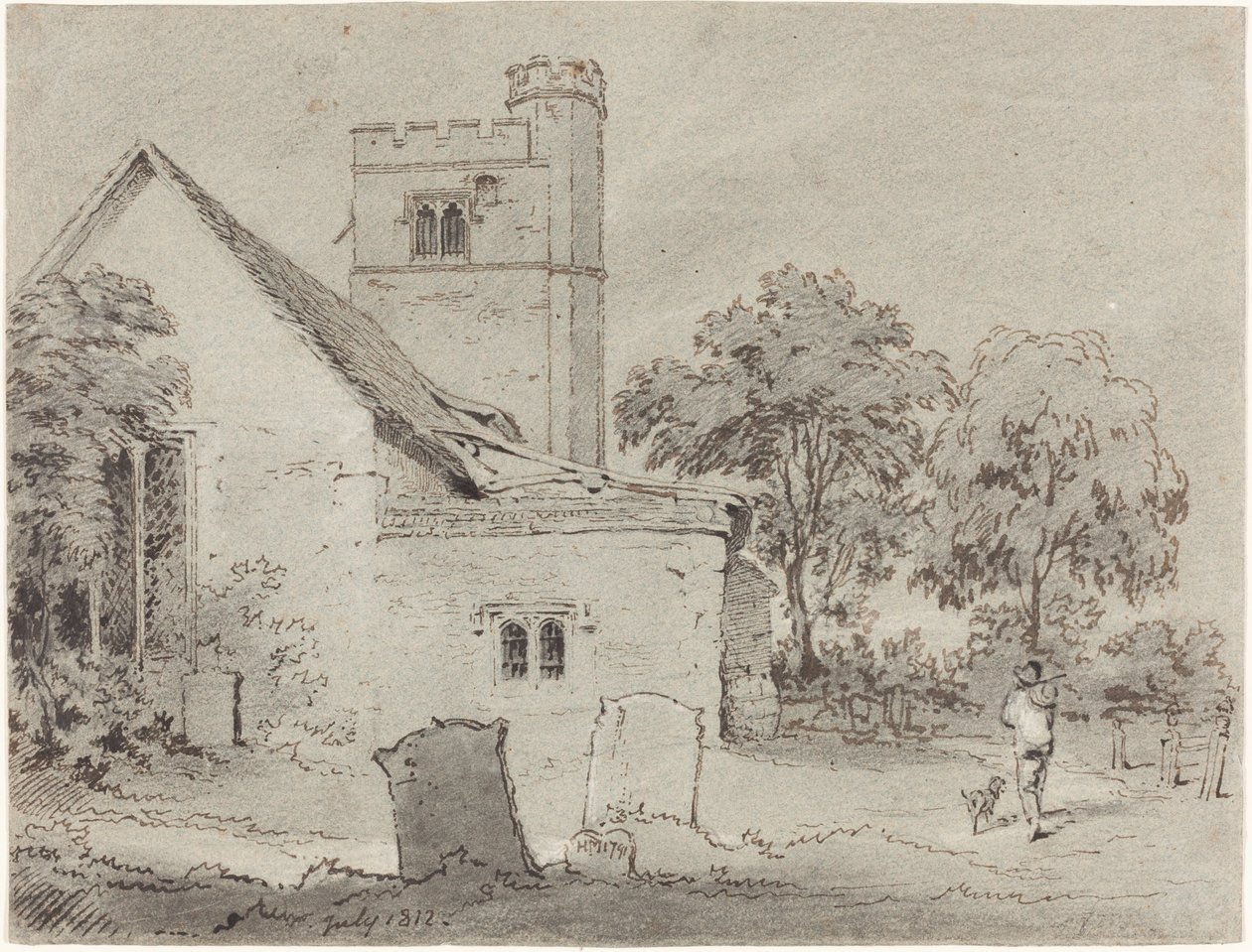 Igreja de Aldenham, Hertfordshire de Henry Monro