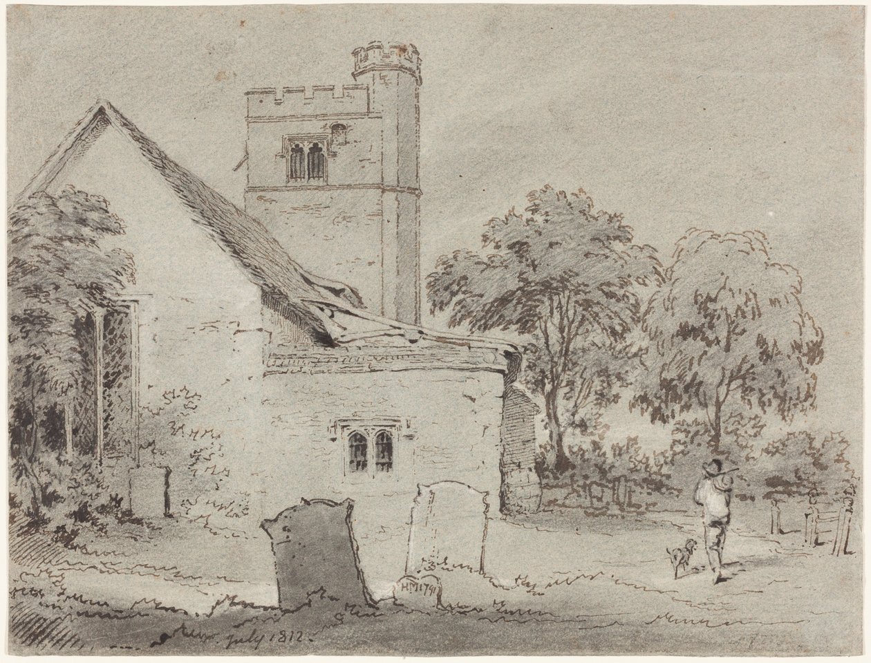 Igreja de Aldenham, Hertfordshire de Henry Monro