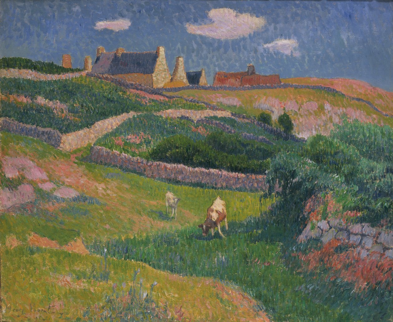 Paisagem bretã de Henry Moret