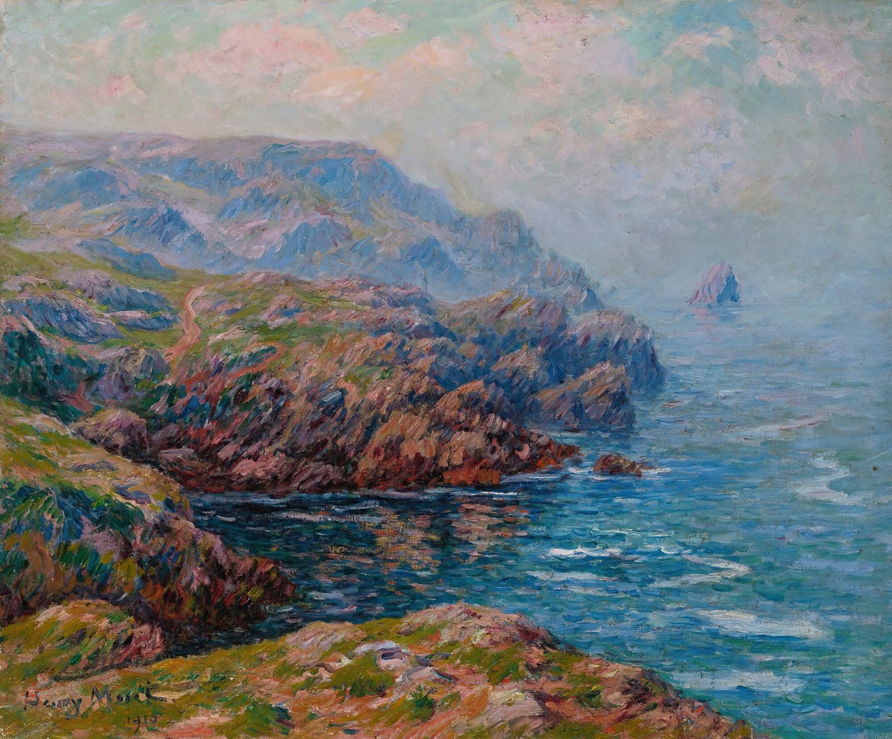 A Terra de Cléden, 1910. de Henry Moret