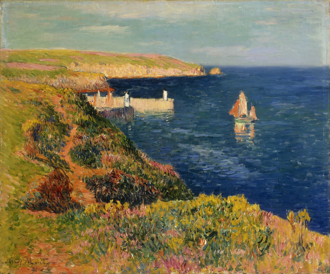 Port-Eudy, Ilha de Groix, de Henry Moret