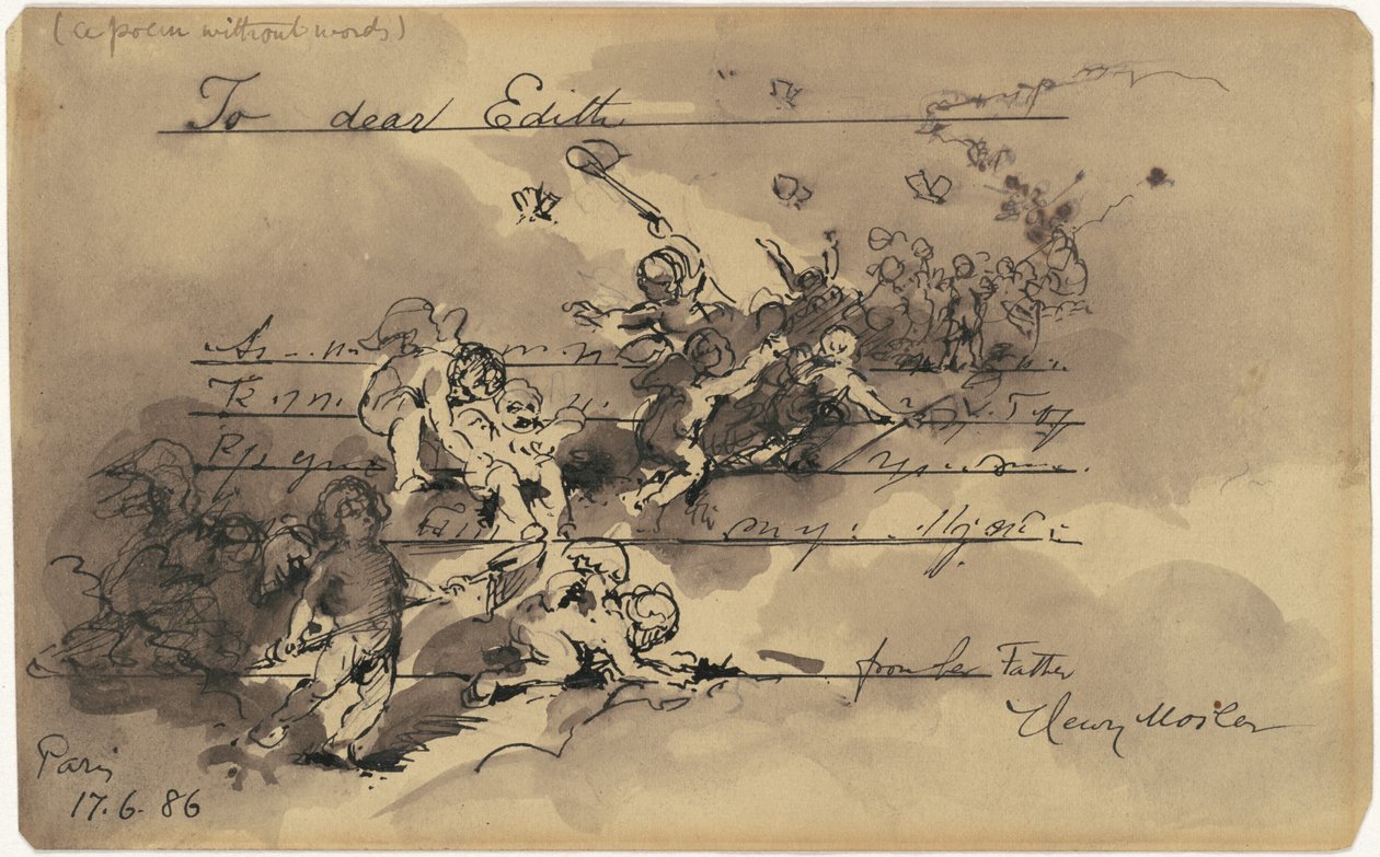 Um poema sem palavras de Henry Mosler