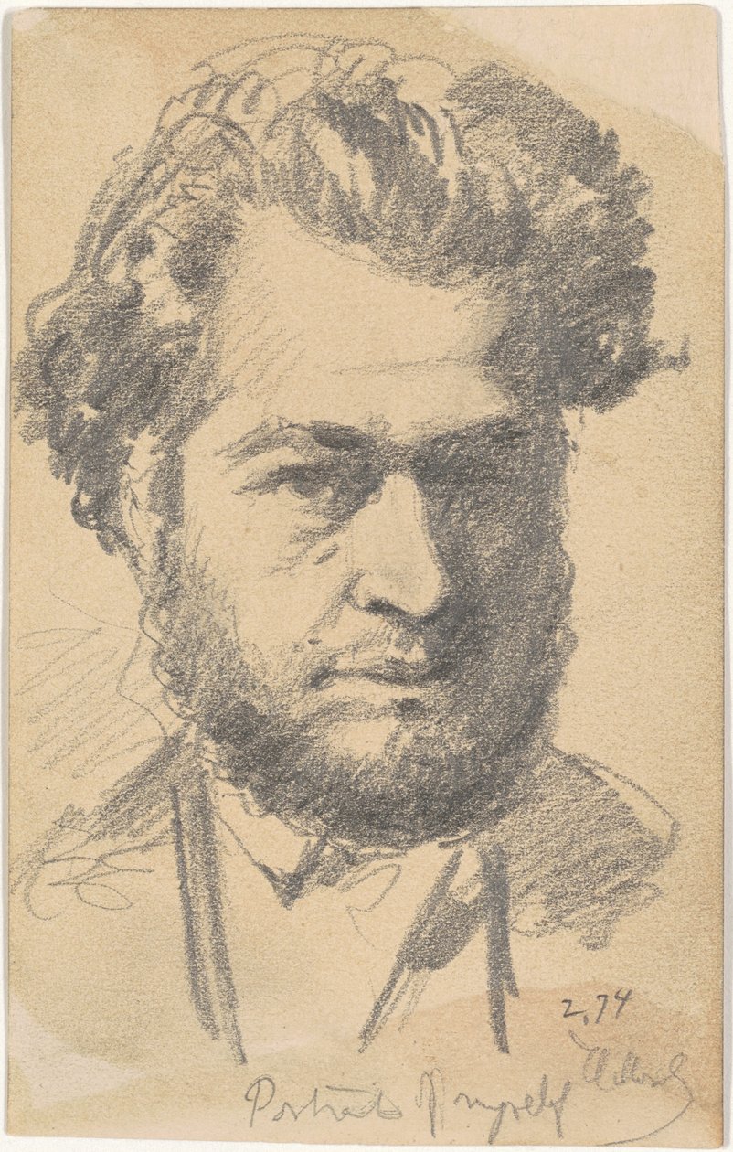 Retrato de mim mesmo de Henry Mosler
