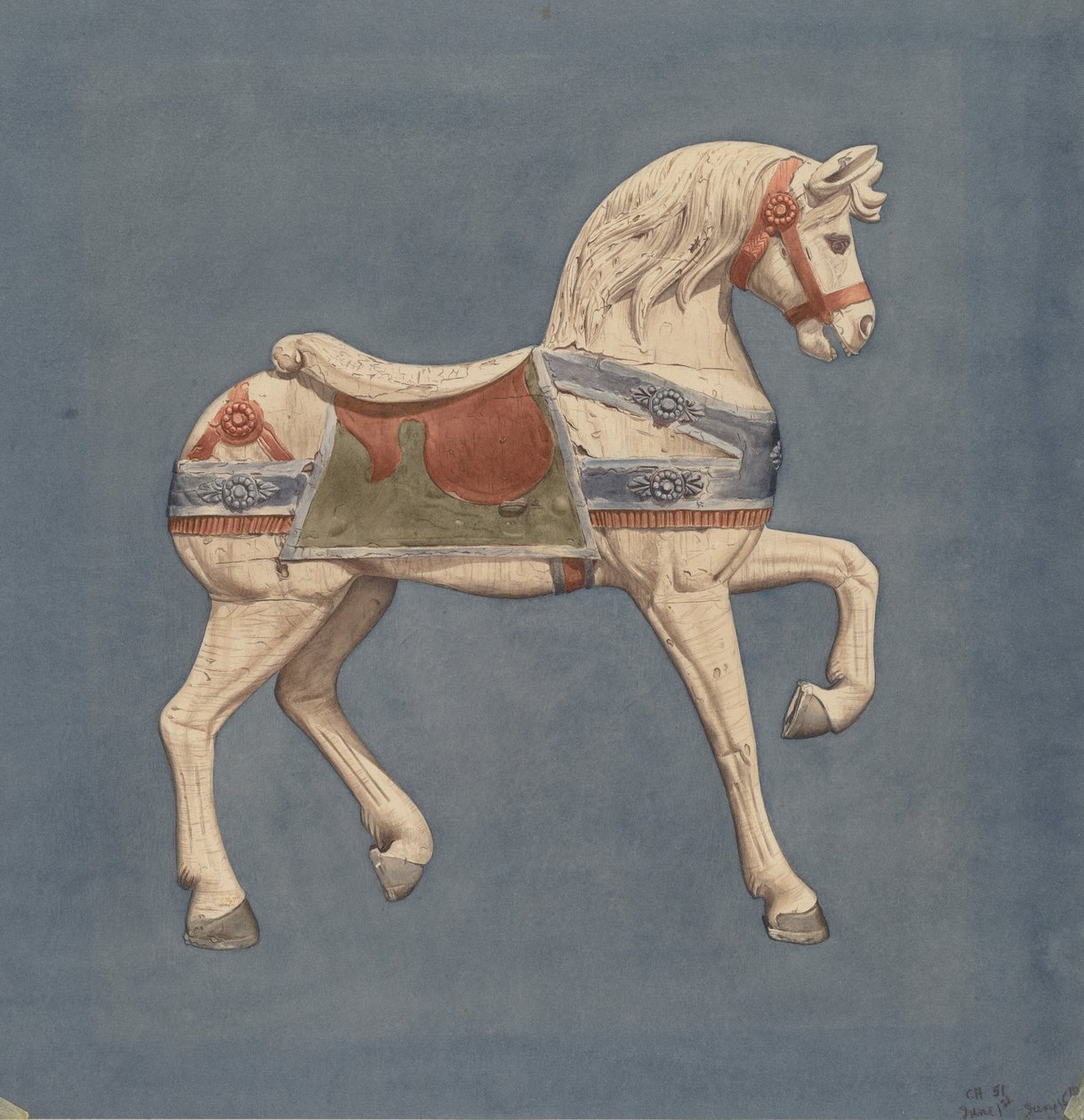 Cavalo Carrossel de Henry Murphy