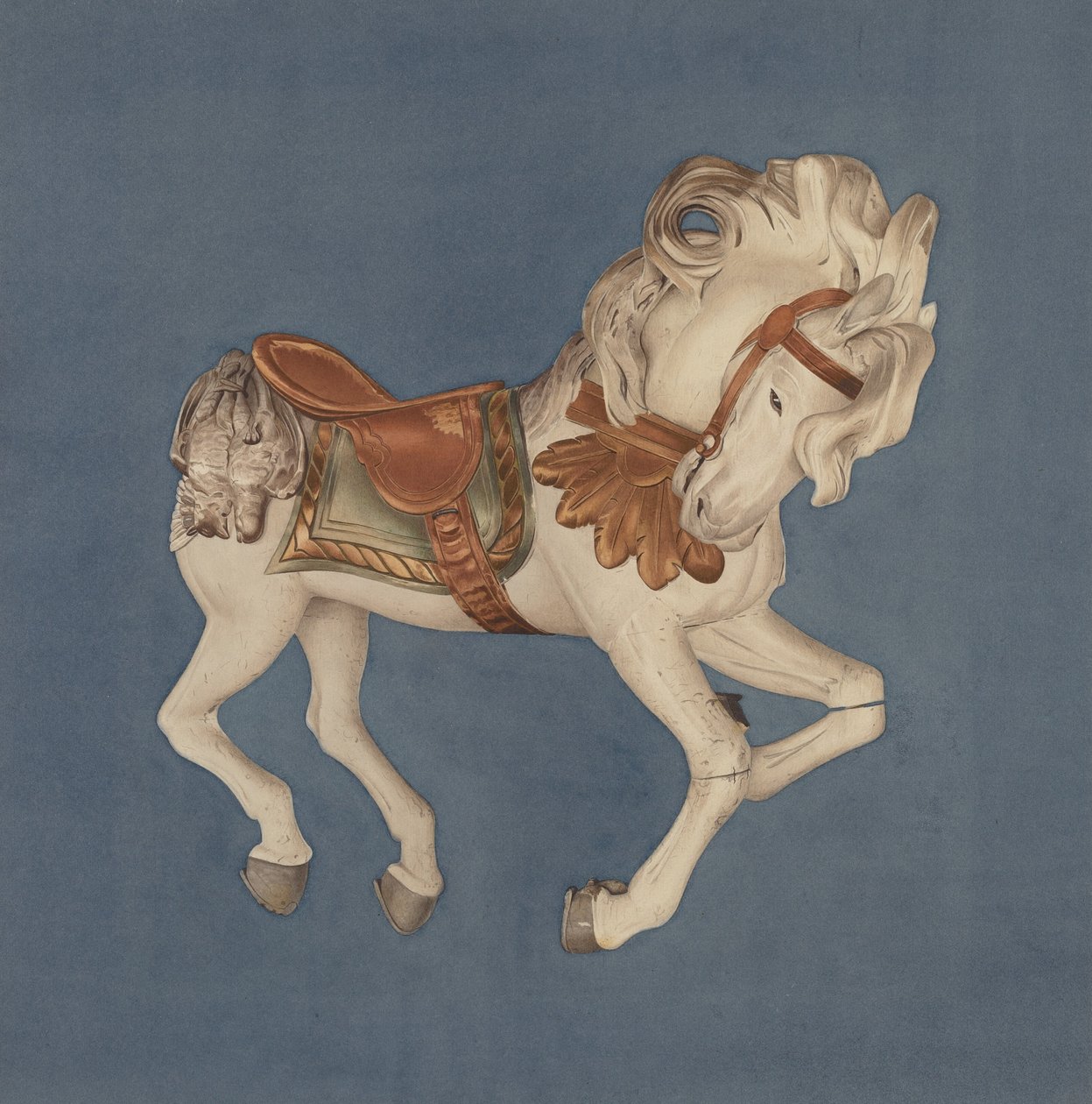 Cavalo Carrossel, c. 1939. de Henry Murphy