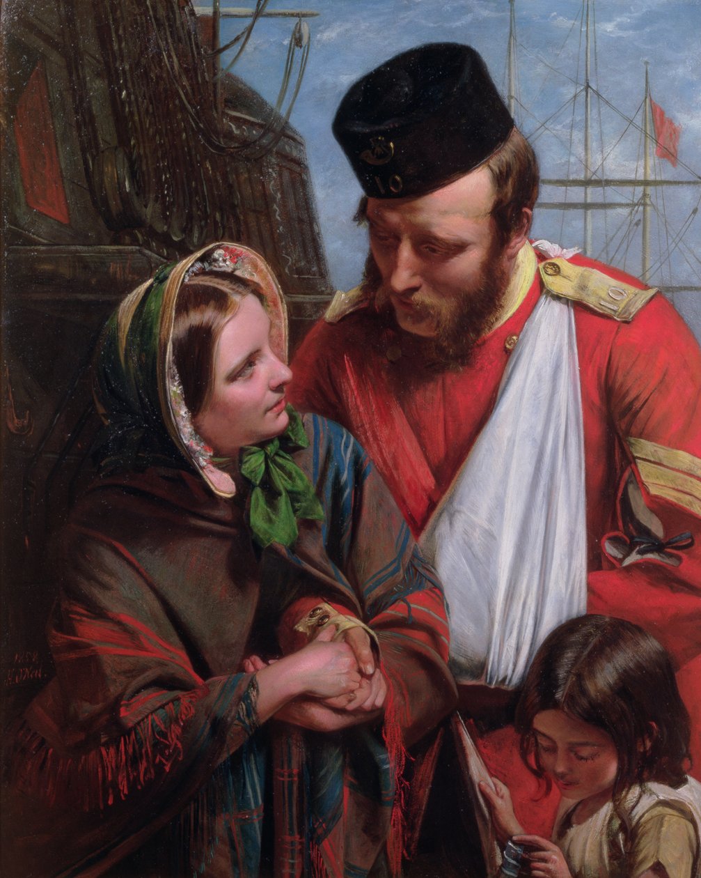 Home Again, 1858 (par de 146061) de Henry Nelson O