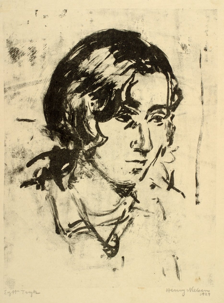 Retrato feminino de Henry Nielsen
