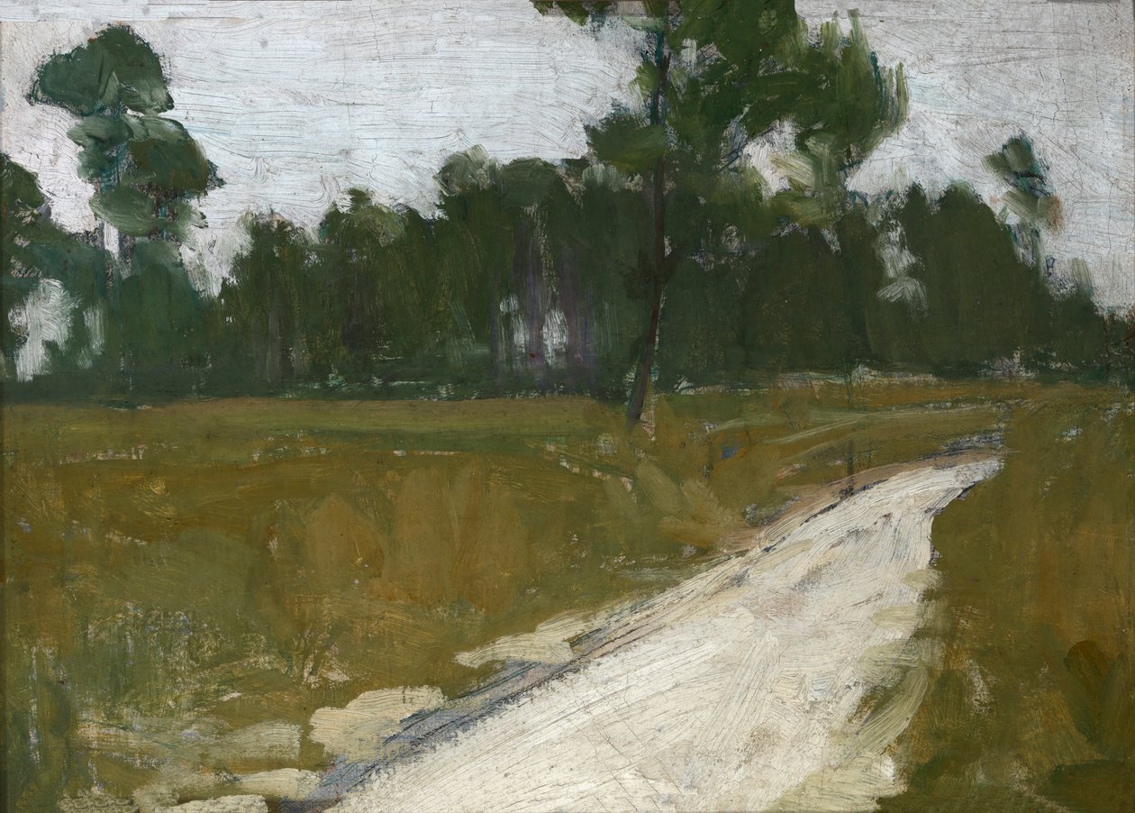 Estrada Secundária na França, s.d. de Henry Ossawa Tanner