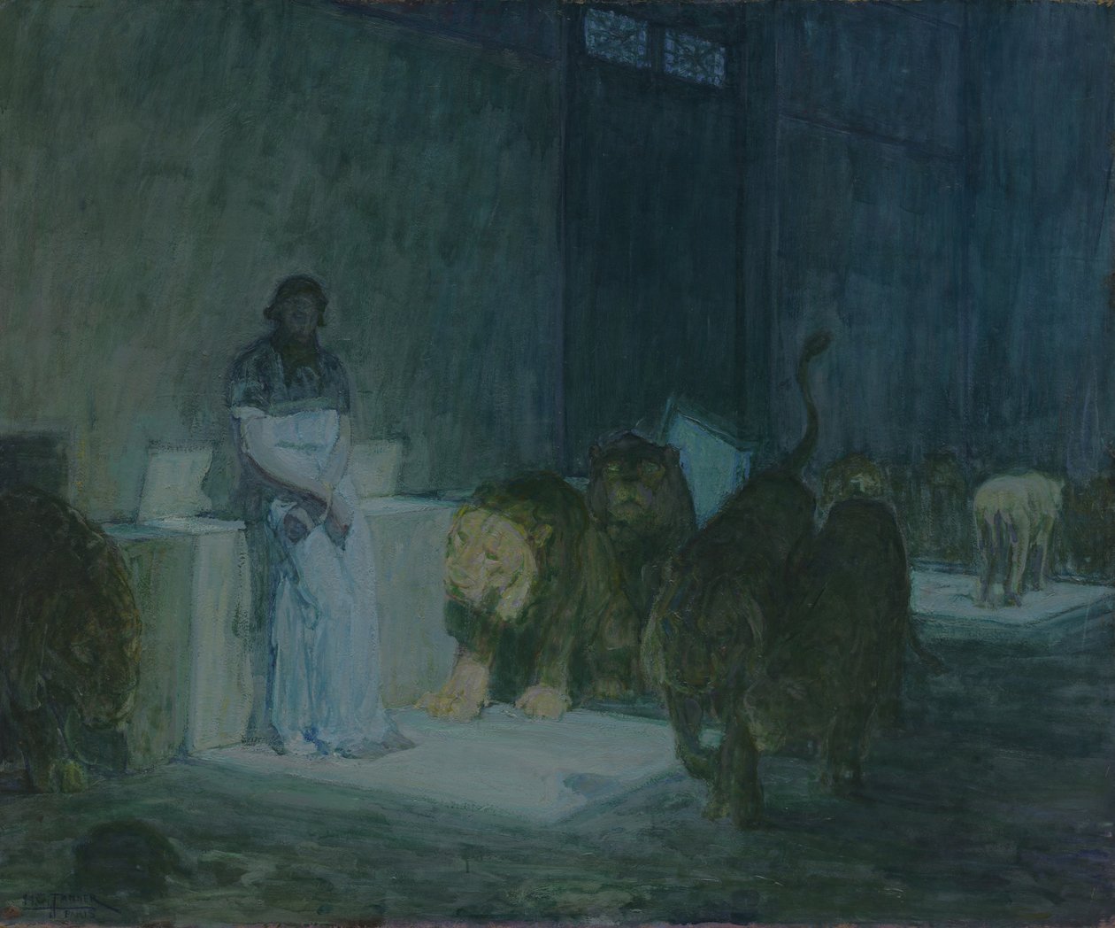 Daniel na Cova dos Leões de Henry Ossawa Tanner