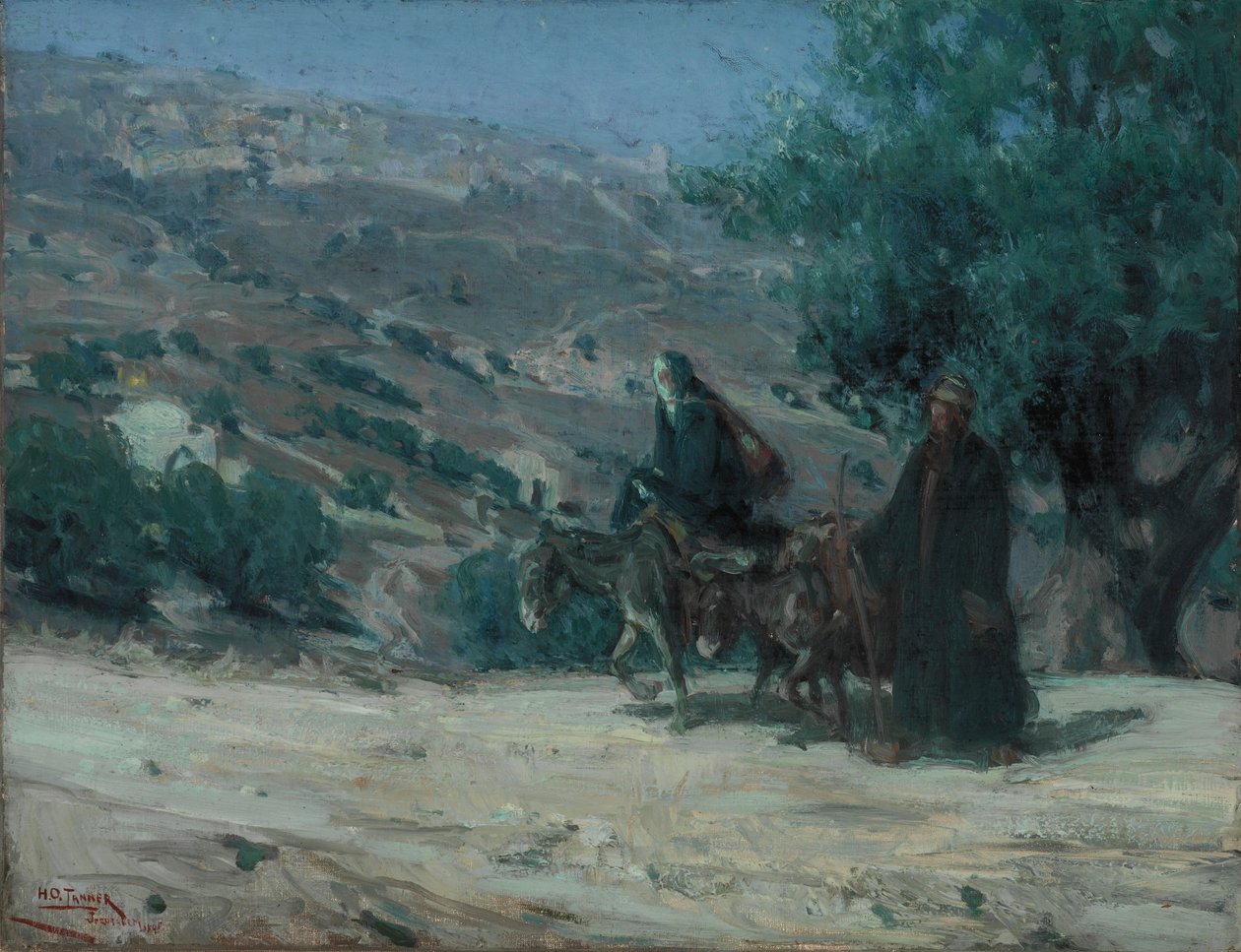 Voo para o Egito de Henry Ossawa Tanner