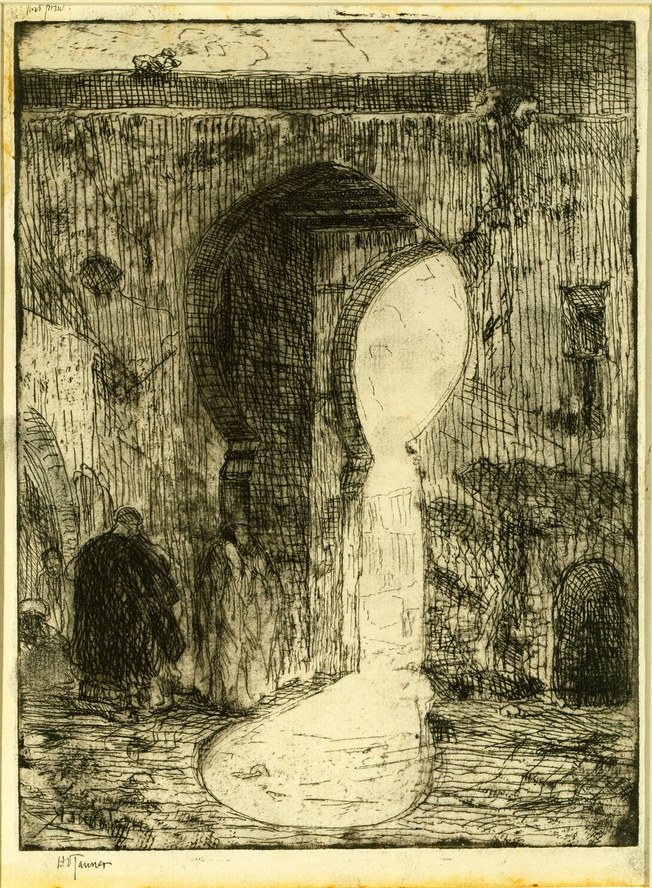 Portão em Tânger de Henry Ossawa Tanner