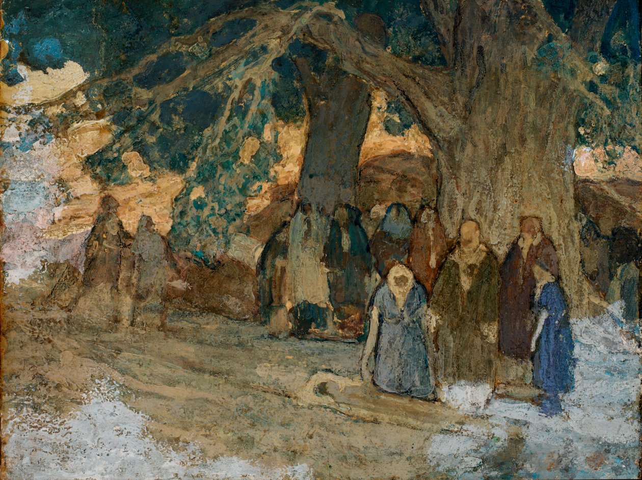 Ele curou os doentes, ca. 1930. de Henry Ossawa Tanner