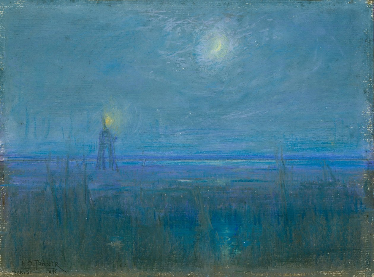 Pântanos em Nova Jérsia de Henry Ossawa Tanner