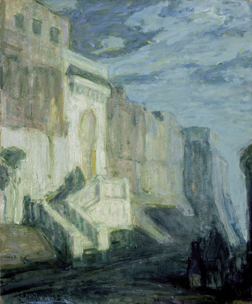 Luar: As Muralhas de Tânger de Henry Ossawa Tanner