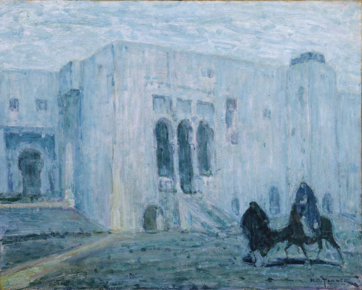 Palácio da Justiça, Tânger, c. 1912-1913. de Henry Ossawa Tanner