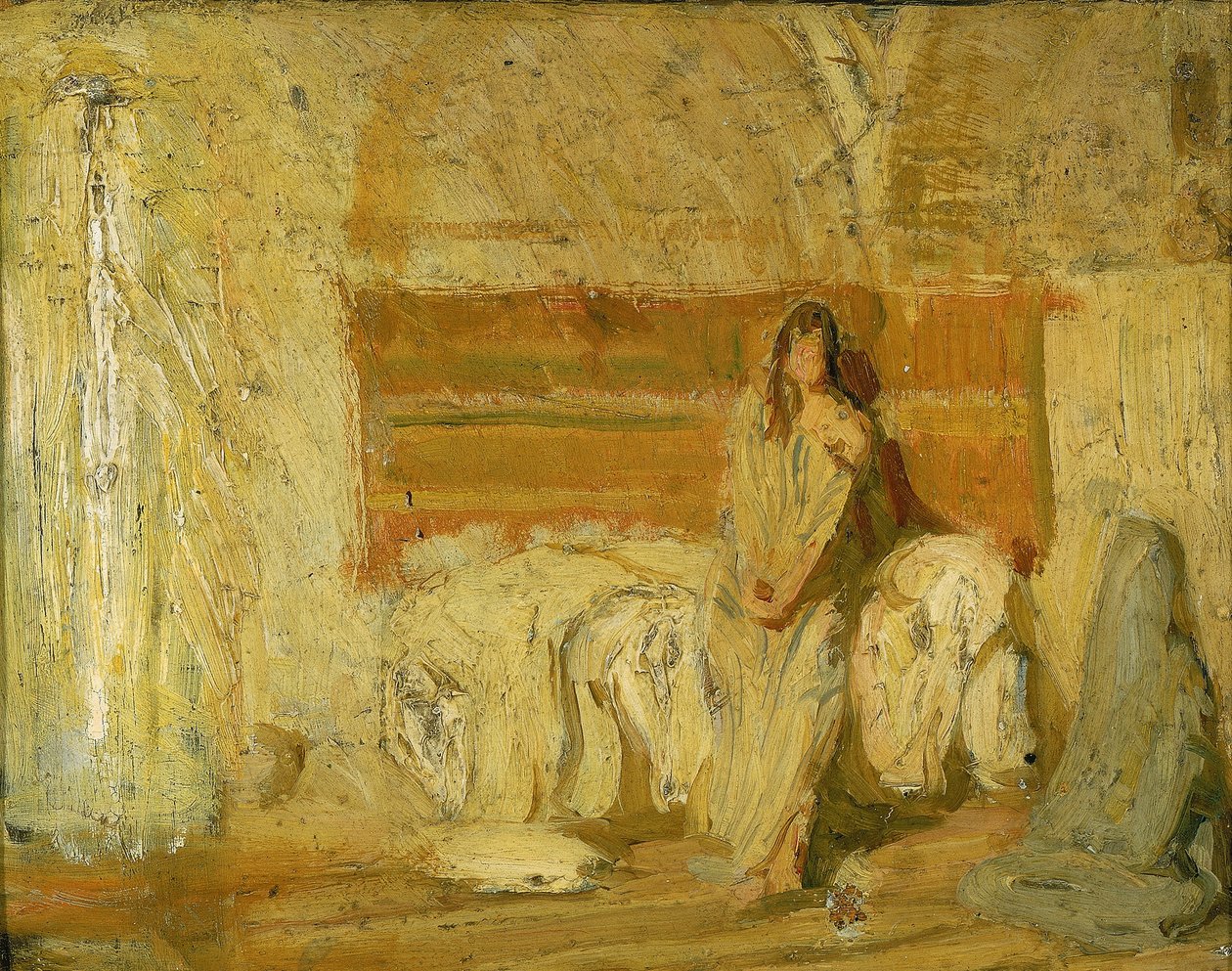 Estudo para a Anunciação de Henry Ossawa Tanner
