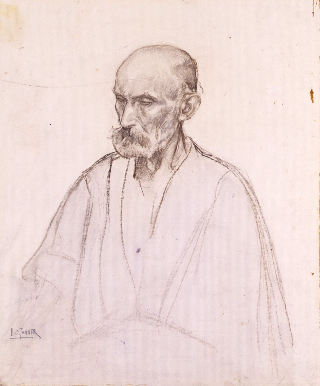 Estudo para o discípulo Pedro de Henry Ossawa Tanner