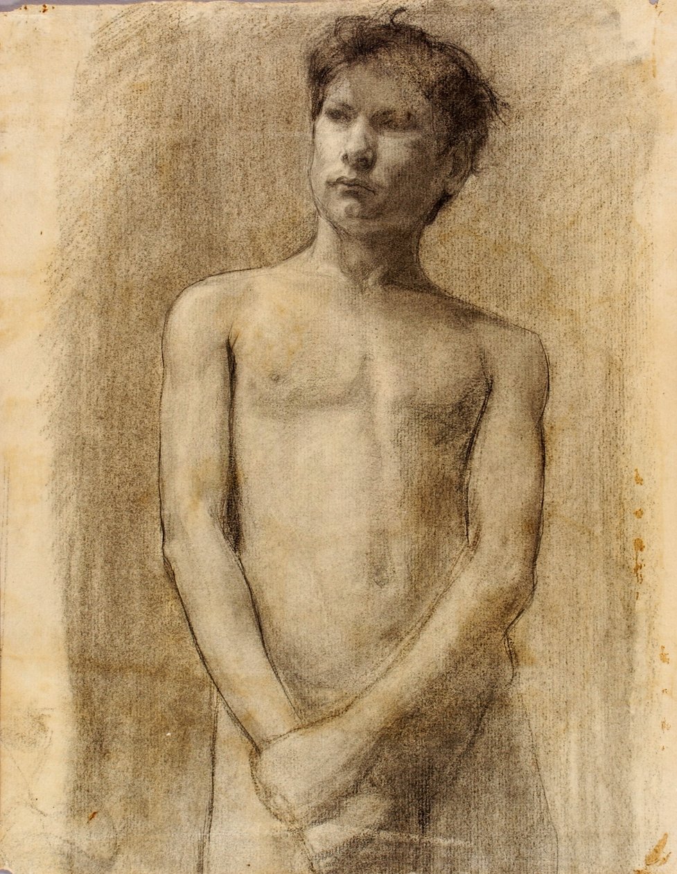 Estudo de um jovem de Henry Ossawa Tanner