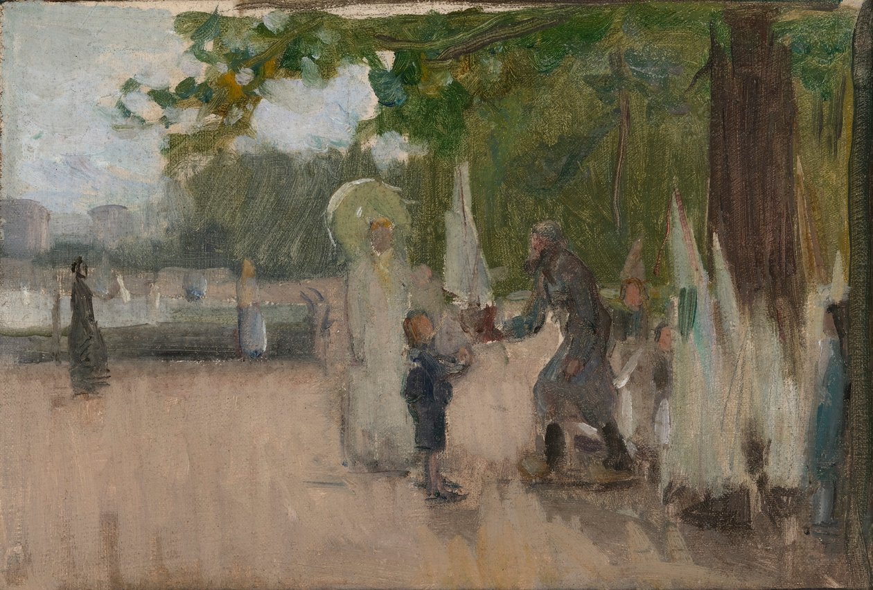 O homem que alugava barcos de Henry Ossawa Tanner