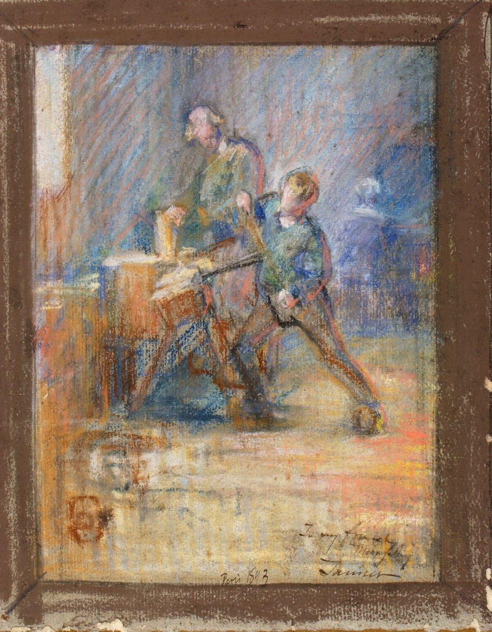 O jovem fabricante de sabot de Henry Ossawa Tanner