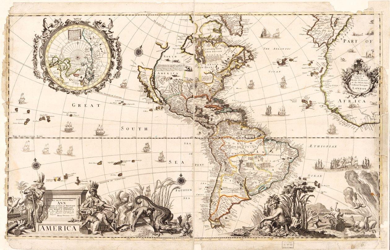 América de Henry Overton