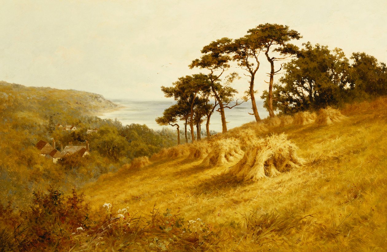 Tempo de colheita, Fairlight, Sussex, de Henry Parker