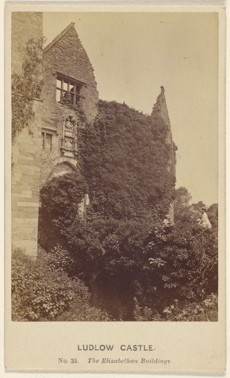 Castelo de Ludlow. Os edifícios isabelinos. de Henry Peach Robinson