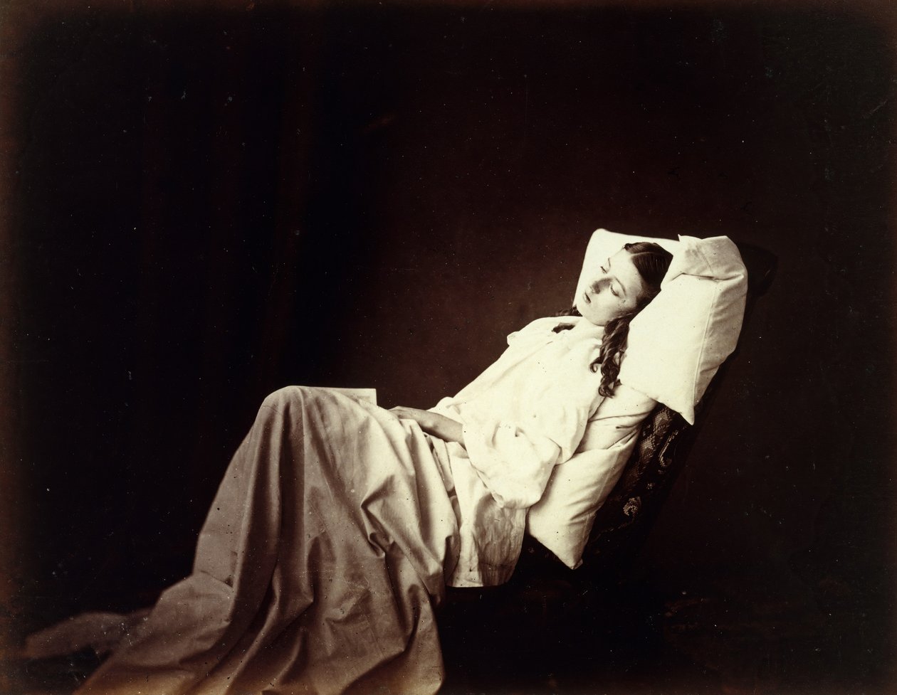 Ela Nunca Disse Seu Amor, 1857. de Henry Peach Robinson
