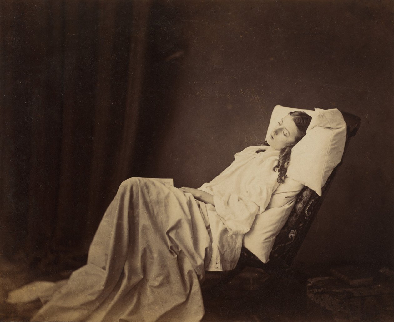 Ela Nunca Disse Seu Amor, 1857. de Henry Peach Robinson