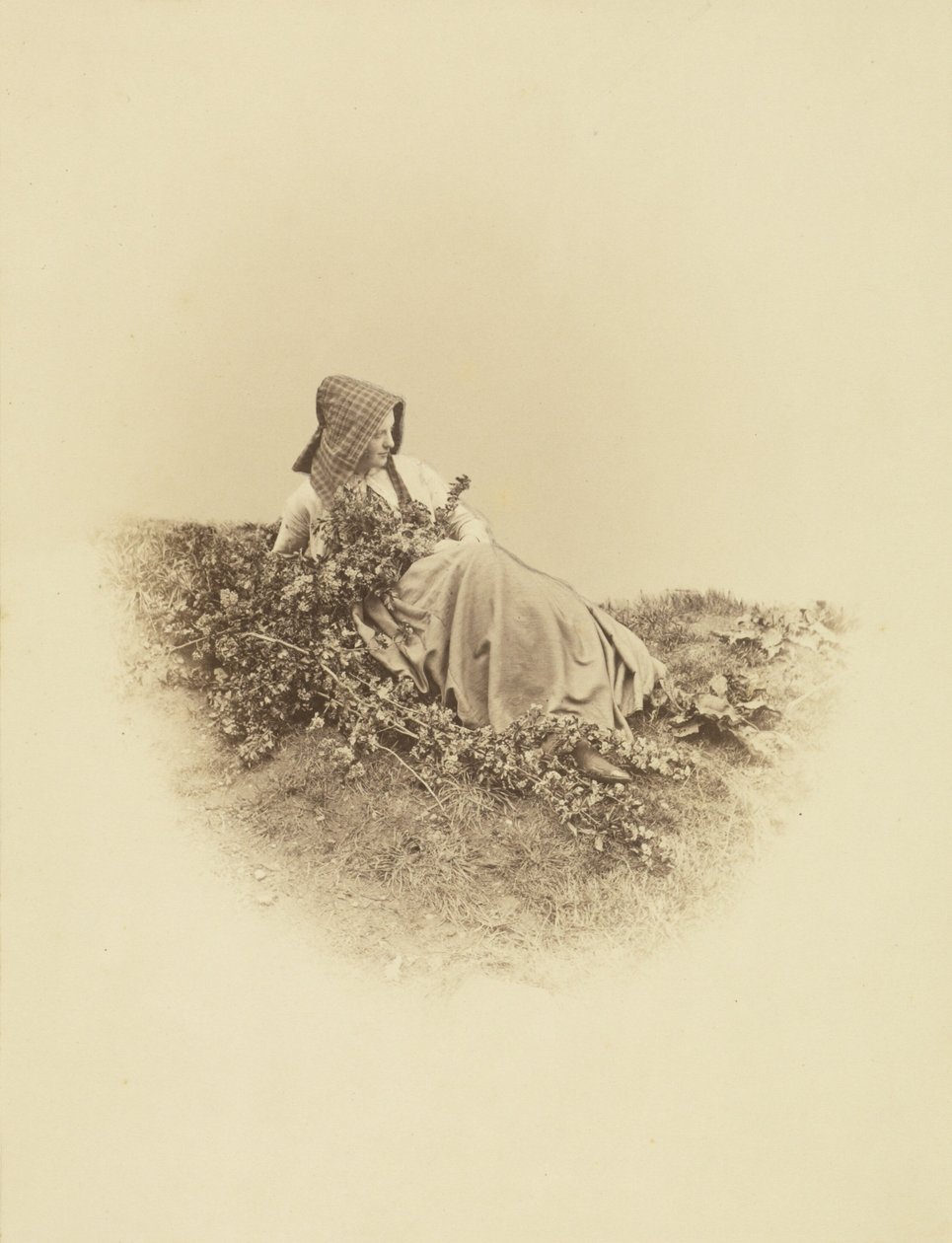A apanhadora de maio de Henry Peach Robinson