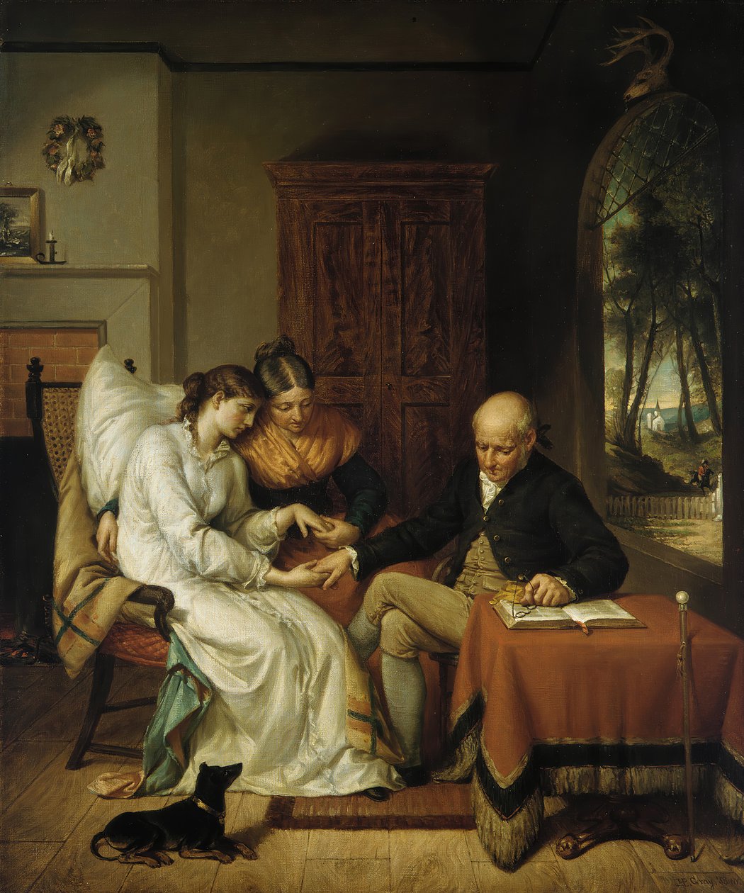 O orgulho da vila, 1858-59. de Henry Peters Gray