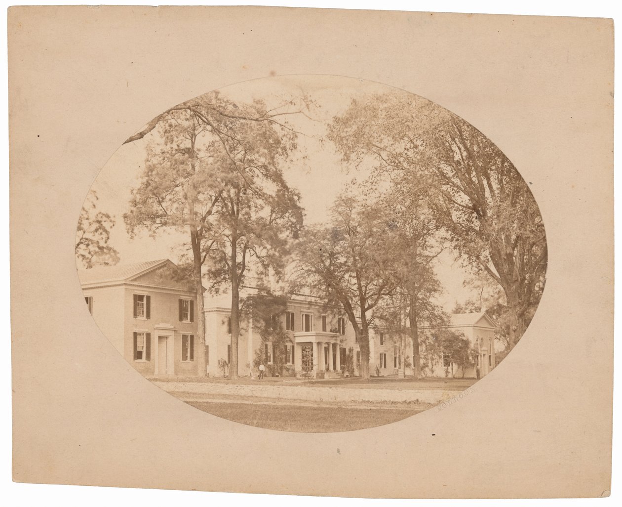 Mansão Doughoregan, Maryland, c. 1860 (foto) de Henry Pollock