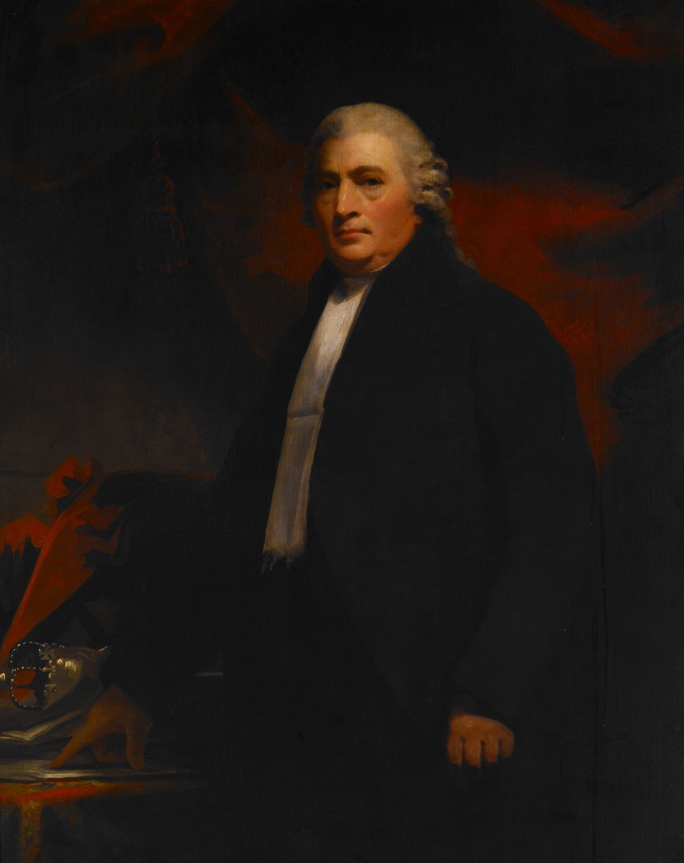 Retrato do Lorde Robert Blair de Henry Raeburn