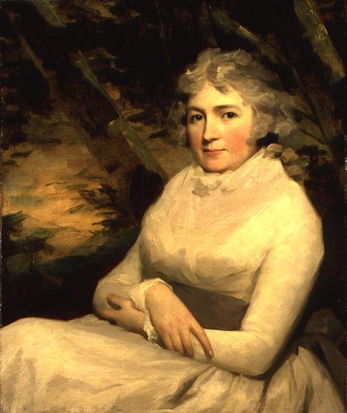 Retrato da Srta. Jean Campbell de Iverawe (óleo sobre tela) de Henry Raeburn