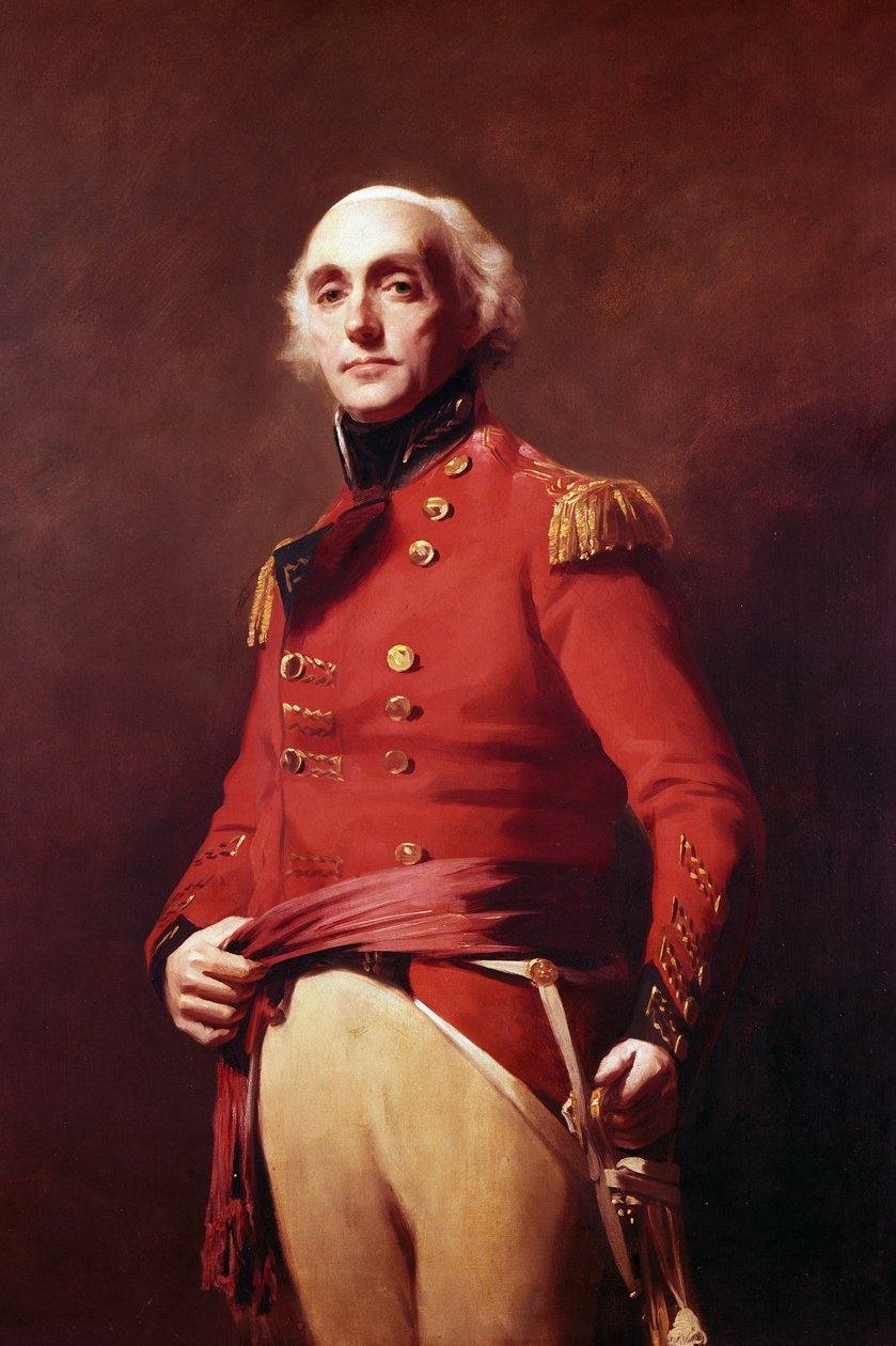 Retrato de William Maxwell (1754-1837), Baronete de Calderwood, Pintura de Henry Raeburn (1756-1823) de Henry Raeburn